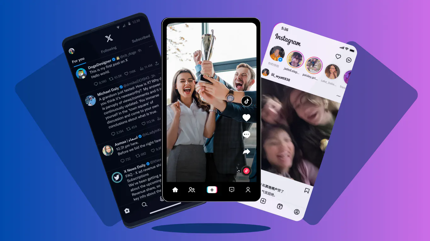 MediaCreator.ai dashboard interface showing AI-powered social media content management platform