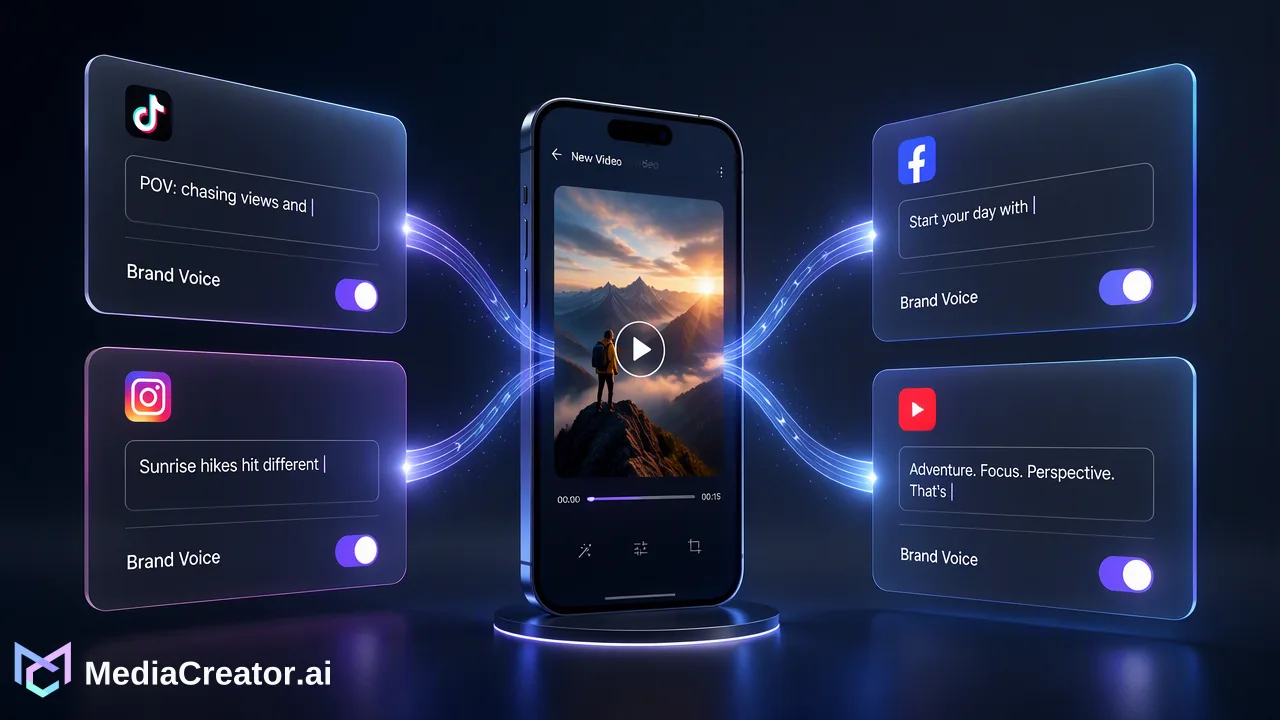 Creador de contenido para redes sociales con IA: convertir una idea en publicaciones listas para la plataforma - Cómo un creador independiente puede usar un creador de contenido para redes soci...
