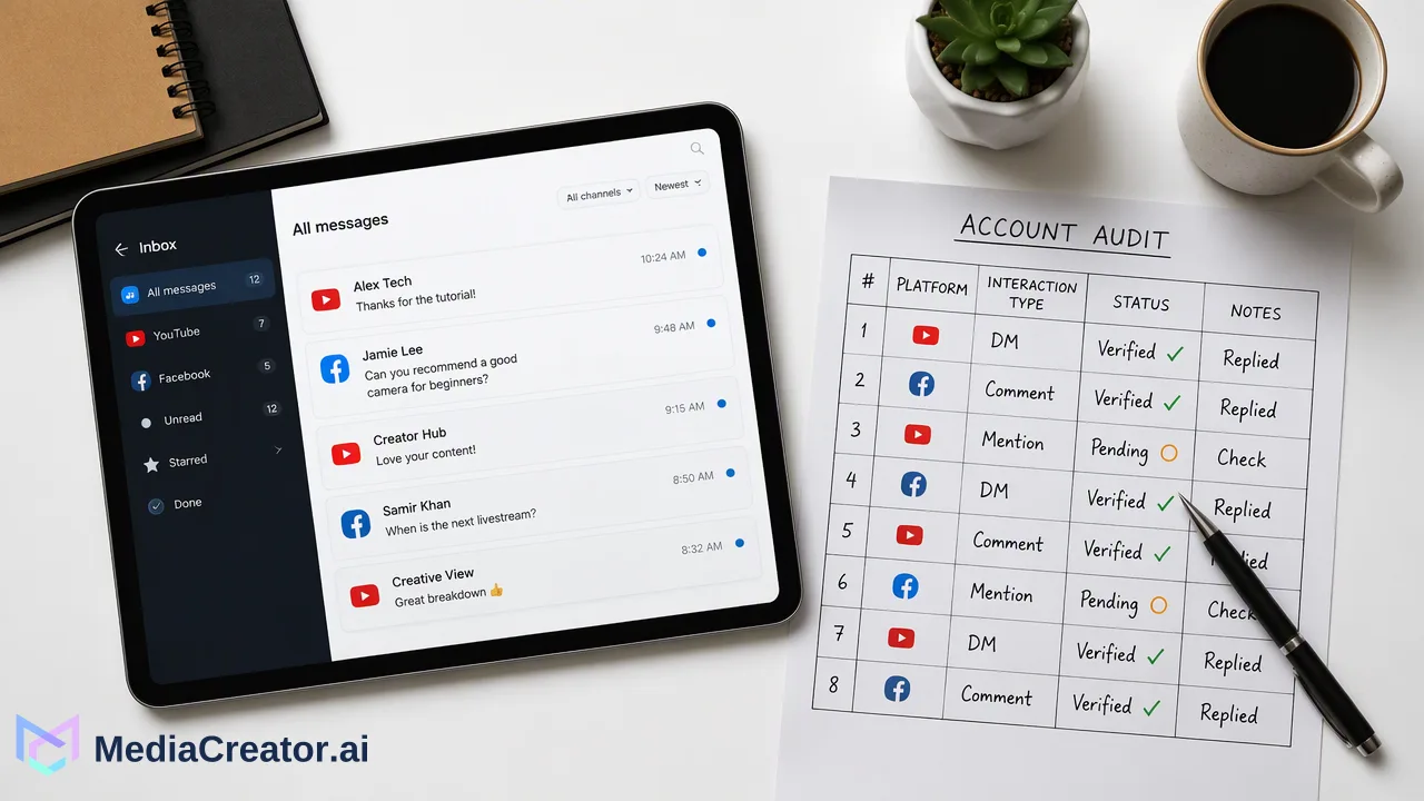 Cómo gestionar comentarios en redes sociales desde un solo lugar: una rutina diaria de bandeja de entrada - Una rutina paso a paso para gestionar comentarios, mensajes directos y menciones...