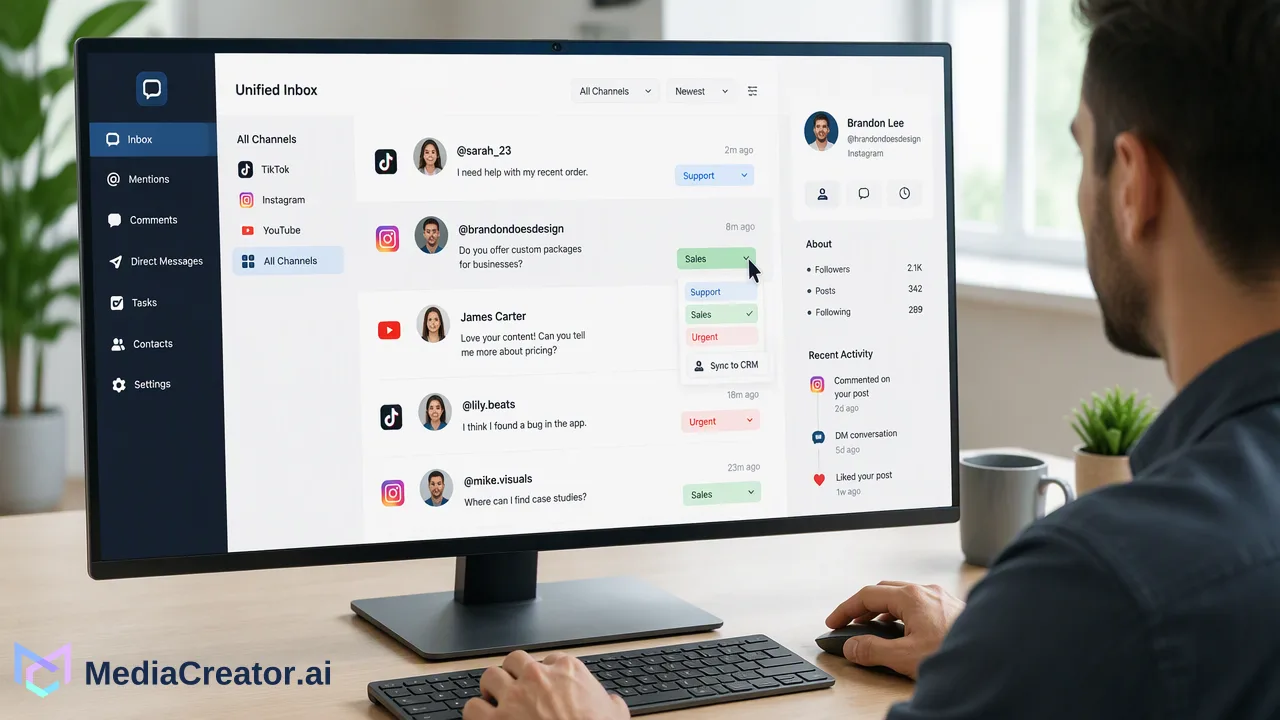 How to Build a Social CRM Workflow: Connecting Social Engagement to Customer Data - Learn how to build a social CRM workflow. Connect real-time social engagement ac...