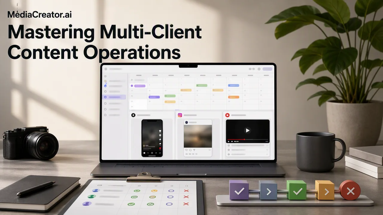 Làm chủ vận hành nội dung đa khách hàng: Hướng dẫn quy trình cho các Agency - Làm chủ quy trình làm việc tại agency mạng xã hội của bạn. Tìm hiểu cách tập tru...