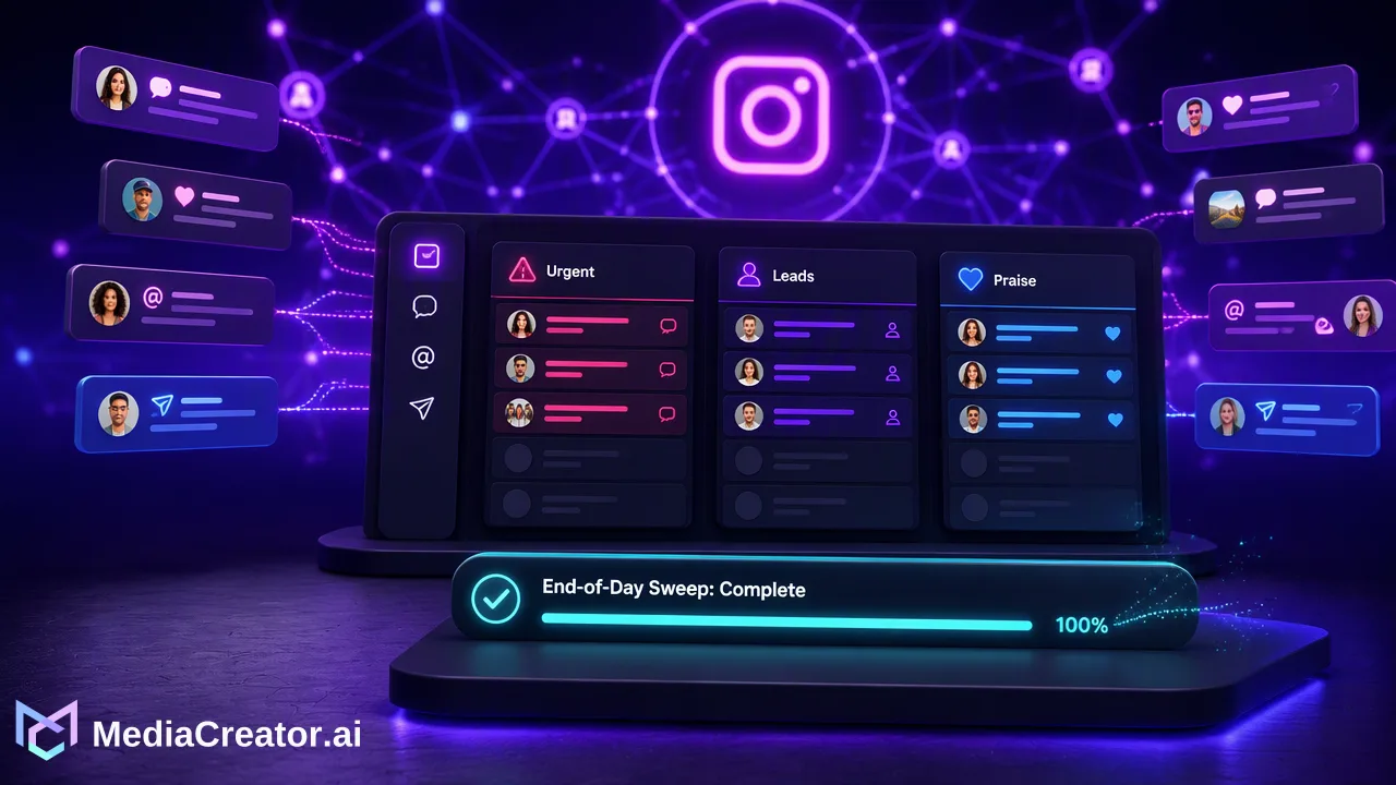 Wie Social-Media-Teams Instagram-Kommentare und DMs triagieren - Eine Triage-Reihenfolge für Instagram-Kommentare und DMs: vier Prioritätsstufen,...